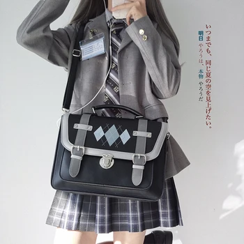 Anime, Japonskej JK Jednotné Cosplay Messenger Taška Vintage PU Kabelka Lolita dievèa Škole Študent Anime Taška cez Rameno Roztomilý Dary