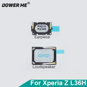 Dower Mňa Top Reproduktor slúchadla Slúchadlo Spodnej Reproduktor S Samolepiace Nálepky Flex Kábel Na Sony Xperia Z L36H LT36 C6602 C6603