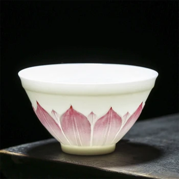 Kreatívne Suet Jade Ručne Maľované Office Teacup Keramické Malé Čajové Misky Domácnosti Master Pohár Čínskej Kung-Fu Vody Hrnček Drinkware