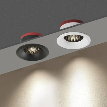 Nastaviteľné proti oslneniu spot light 5W 7W 9W 12W stropné svietidlo zabudované LED dole svetlo obývacia izba chodba svetlo AC 220V