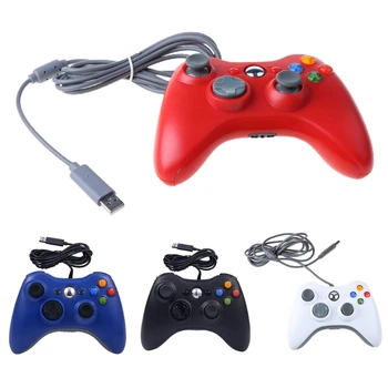 PC Controller Gamepad pre Xbox 360 USB Káblovom Ovládači pre systém Windows Káblové