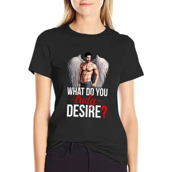 Čo si skutočne želajú? T-Shirt roztomilý oblečenie Krátkym rukávom letné top t-shirt šaty pre Ženy dlhé