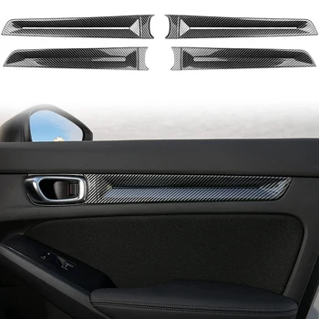 Auto Vnútorné Dvere, Panel Kryt Výbava Dekoratívne Interiérové Doplnky Pre Honda Civic 11. Gen 2022 2023 - ABS Uhlíkových Vlákien