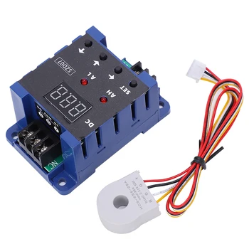 DC Digital Ammeter Aktuálne Overlimit Alarm, Ochrana proti Preťaženiu SZD07 DC8-35V Digitálne Ammeter Modul