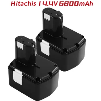 Oplaadbare Batterij Voor Hitachi EB1414S EB14B EB1412S 14,4 V EB14S DS14DL DV14DL CJ14DL DS14DVF3 Ni-Mh 6800mAh
