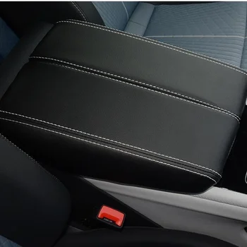 Pre VW Teramont Atlas 2017-2023 Príslušenstvo Strednej lakťovej opierky Kryt Kožené Úložný Box Ochranná Podložka Interiérové Úpravy