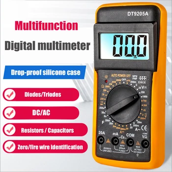 Profesionálny Digitálny Multimeter Smart Multimeter AC Napätie DC Live Wire Tester Odpor Tranzistora Testery Multimeter