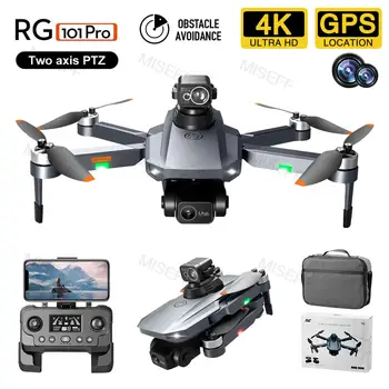 RG101 PRO MAX Profesionálne 4K Kamera Drone GPS 3 km hučí s Kamerou HD 4K 360° Prekážkou Vyhýbanie FPV RC Quadcopter Dron