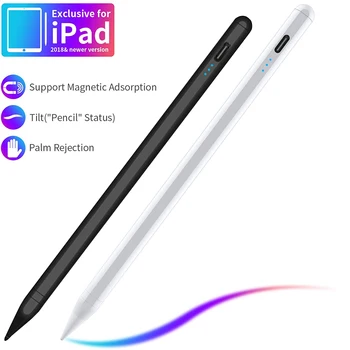 Smart Kondenzátor Pero Tablet Dotykový Displej Pero Maľovanie Štúdia Pracovať ceruzka Na IOS USB Touch Magnetický Spínač Pre ipad 2018-2023