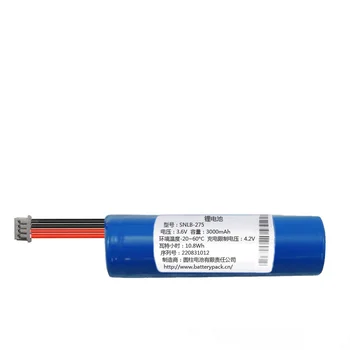 SNLB-275 3.6 V 3000mAh 4-Vodič Zapojte Nabíjateľná Lítiová Batéria