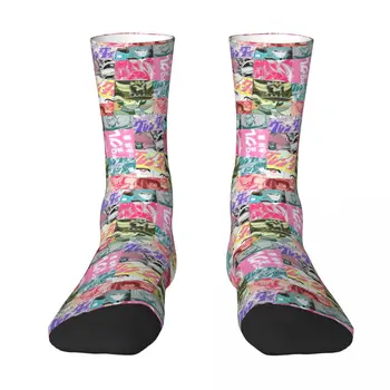 Tapety UFO Robot Grendizer Ponožky Ponožky Muži Ženy Polyester Pančuchy Prispôsobiteľný Dizajn