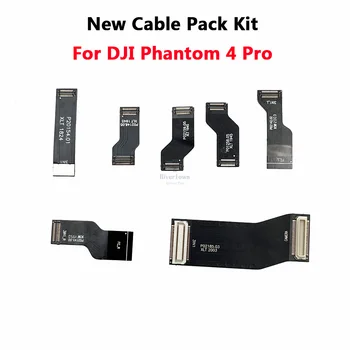Zbrusu Nový Plochý Kábel & Flex Kábel Pack Súprava pre DJI Phantom 4 Profesionálne P4P Drone Náhradných dielov Na Sklade