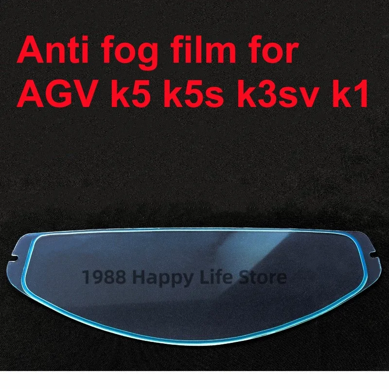 Motocyklové Prilby Jasné, Anti Fog Film Nálepka pre AGV K5 K5S K5-S K3SV K3-SV K1 Clonu Objektívu Pinlock Ochranné Plnú Tvár Bezpečnosť