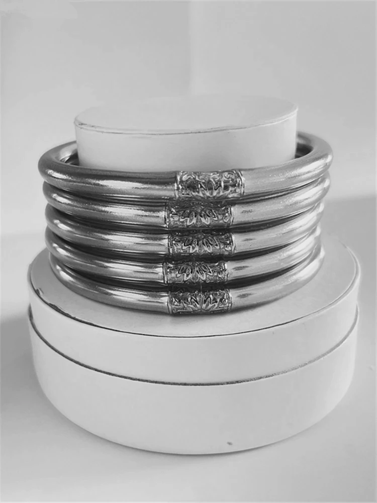 Móda kruhové nastaviť náramok klasický dizajn hot-predaj živice kovové geometrické náramok žien darček