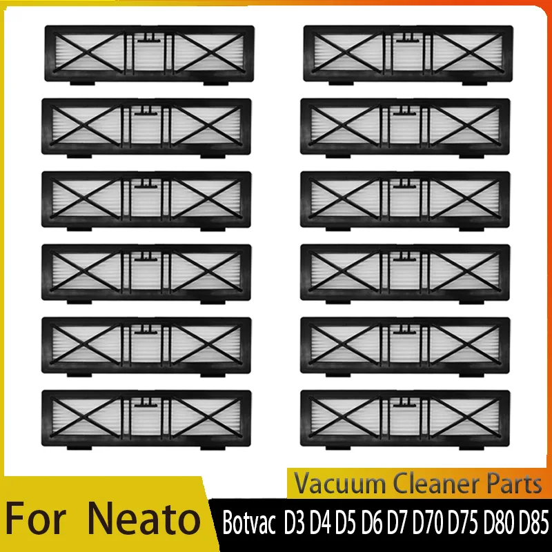 Náhradný Filter Pre Neato Botvac Pripojený Série D3 D4 D5 D6 D7 D8 D9 D10 a Botvac Séria D D75 D80 D85 Robot Vysávače